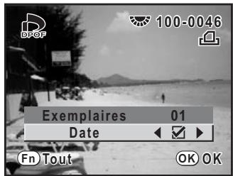 PENTAX K200D+18-55+50-200 - Appuyez sur le bouton de navigation (▲). - 4