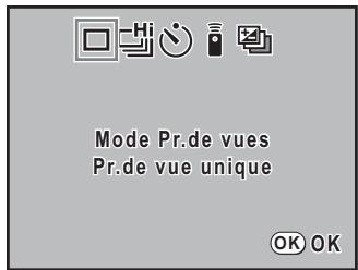 PENTAX K200D+18-55+50-200 - Appuyez sur le bouton de navigation (▲). - 1