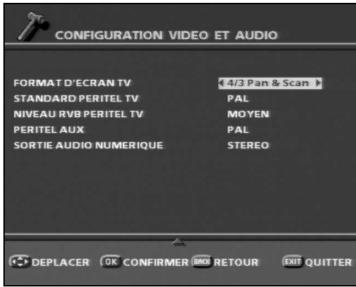 SAGEM PVR 66160T - 6-2-2 Reglages TV, VCR, Home Cinéma - 1