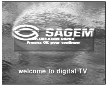 SAGEM PVR 66160T - 5-2 INSTALLATION RAPIDE - 1