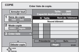 PANASONIC DMIR-E85H - Copie avec utilisecation de la liste de copie - 2