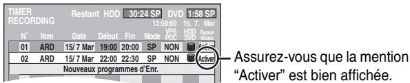 PANASONIC DMIR-E85H - Appuyez sur [ENTER]. - 1