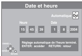 PANASONIC DMIR-E85H - Réglage automatique de l'horloge - 1