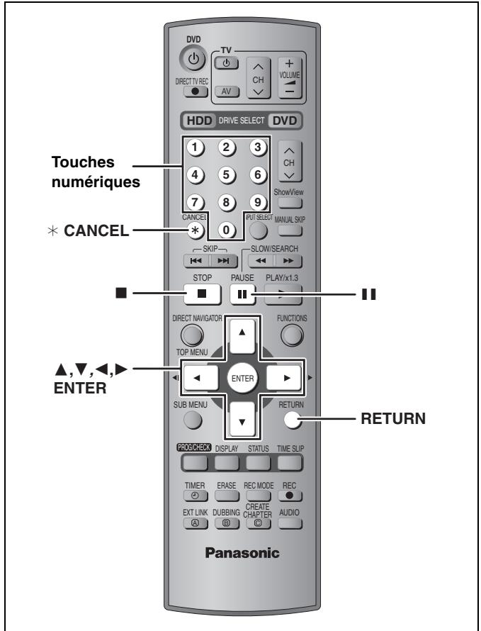 PANASONIC DMIR-E85H - Opérations sur les chapitres - 1