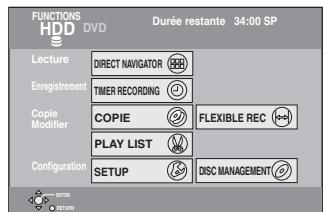 PANASONIC DMIR-E85H - Appuyez sur [FUNCTIONS]. - 1