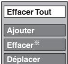 PANASONIC DMIR-E85H - Pour modifier la liste de copie - 1