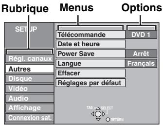 PANASONIC DMIR-E85H - Proédures communes - 2