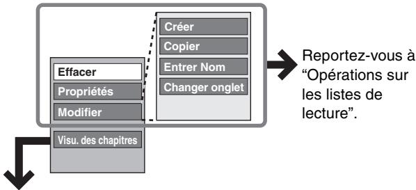 PANASONIC DMIR-E85H - Modification et lecture de listes de lecture/de chapitres - 2