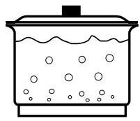 ARTHUR MARTIN DE0272T - Le dessus de la table de cuisson - 1