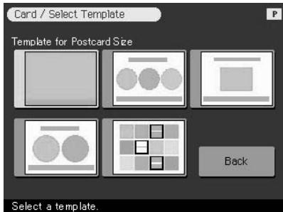 SONY DPP-SV772001 - Tap the desired paper size icon. - 1