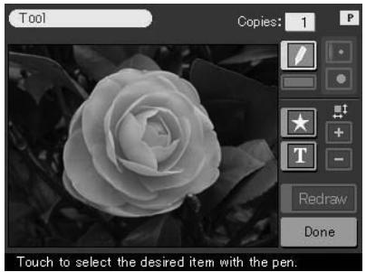 SONY DPP-SV772001 - Dessiner des lignes a main levée - 1