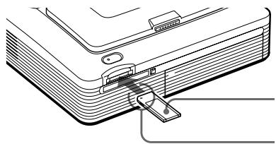 SONY DPP-SV772001 - Printing an image from a "Memory Stick" - 1