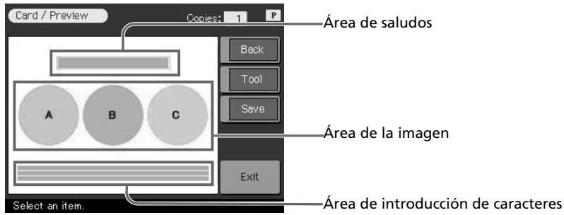 SONY DPP-SV772001 - Toque la plantilla deseada. - 1