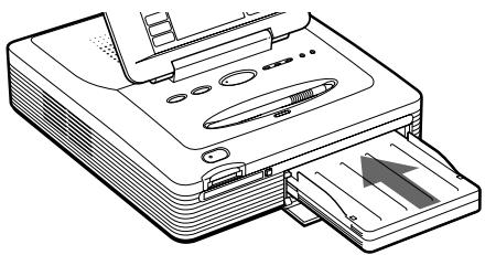 SONY DPP-SV772001 - Inserción del papel de impresión - 1