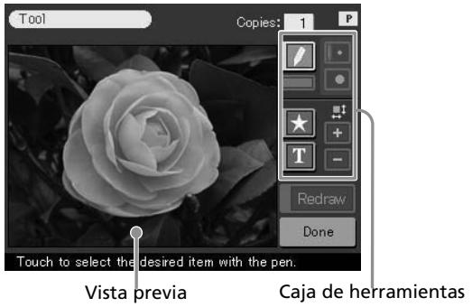 SONY DPP-SV772001 - Utilidades del submenu Tool - 1
