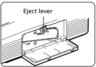 SONY DPP-SV772001 - To replace the print cartridge - 2