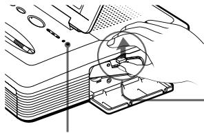 SONY DPP-SV772001 - To replace the print cartridge - 1