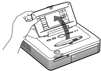 SONY DPP-SV772001 - Opening the operation panel - 3