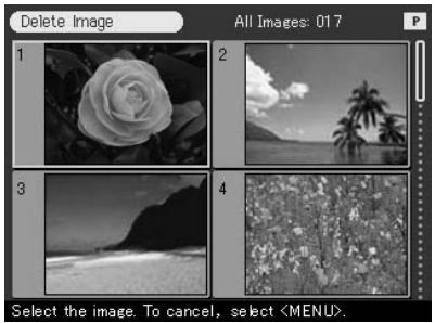 SONY DPP-SV772001 - Eliminación de imágenes - 1