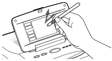 SONY DPP-SV772001 - Using the stylus - 1