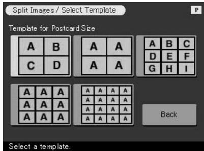 SONY DPP-SV772001 - Pour revenir au menu principal Creative Print - 1