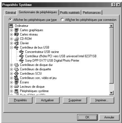 SONY DPP-SV772001 - Utilisation de l'imprimante sous Windows - 3