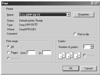 SONY DPP-SV772001 - Device Options tab - 1