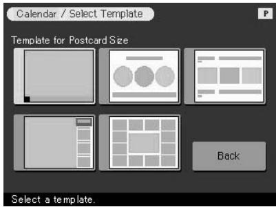 SONY DPP-SV772001 - To return to the main Creative Print menu - 1