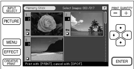 SONY DPP-SV772001 - Impresión de todas las imágenes DPOF en una sola operación - 3