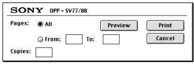 SONY DPP-SV772001 - Using your printer with Macintosh computers - 1
