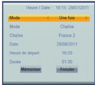 CGV 70125 - Programmer un enregistrement - 1