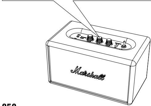 MARSHALL ACTON CREAM - RéGLAGE DU VOLUME/DES BASSES/DES AIGUS - 3