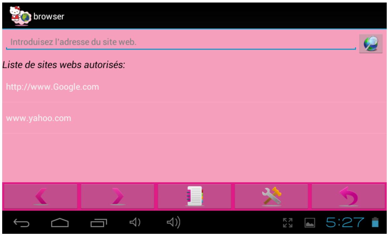 HELLO KITTY HEU004DcO - Navigateur Internet de contrôle parental - 2