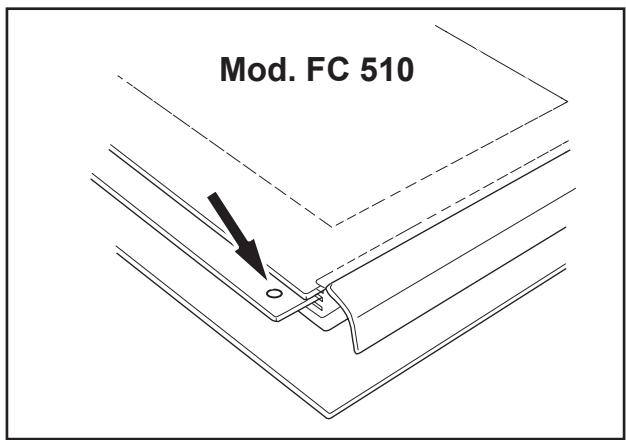 FAURE Fc 510 WCO - Replacer la porte du four - 3