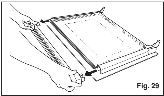 FAURE Fc 510 WCO - Démonter les vitres de la porte - 5
