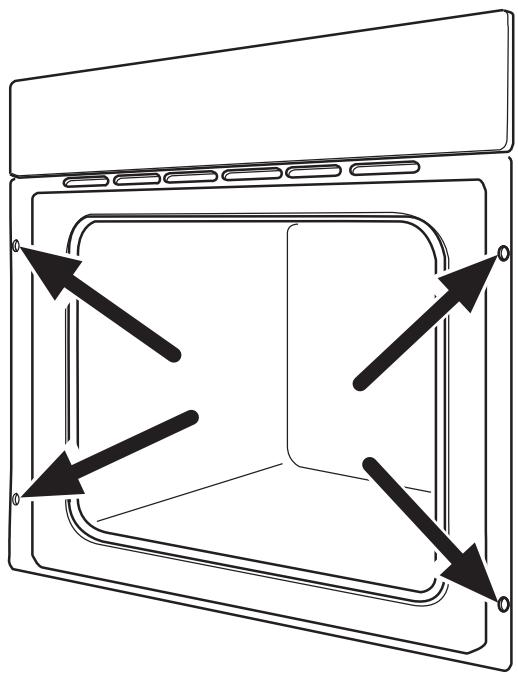 FAURE Fc 510 WCO - Fixation dans le meuble - 1