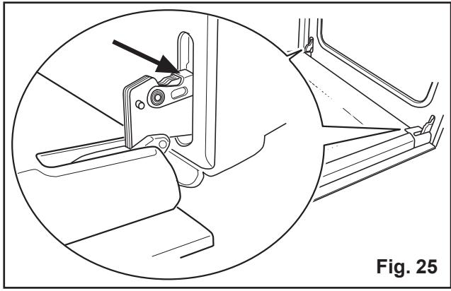 FAURE Fc 510 WCO - Démonter les vitres de la porte - 1