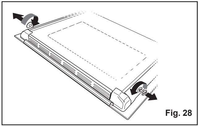 FAURE Fc 510 WCO - Démonter les vitres de la porte - 4