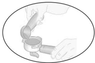 BIALETTI TAZZONA WHITE - 3a - Utilisation du café moulu - 1