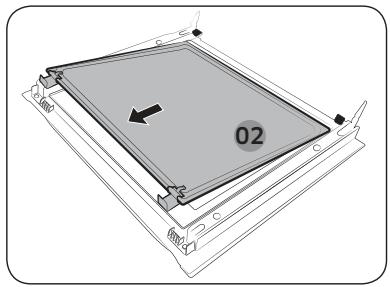 SAMSUNG FOURNV75T9979CD - Vitre de la porte - 3