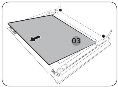SAMSUNG FOURNV75T9979CD - Vitre de la porte - 4