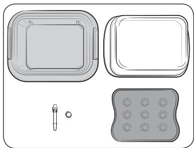 SAMSUNG FOURNV75T9979CD - Assemblage du récipient vapeur (modèles applicables uniquement) - 1