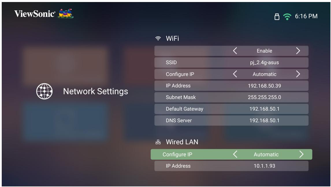 VIEWSONIC HCX1000-4K - Connexion LAN filaire - 1