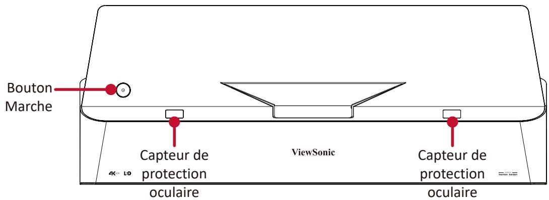 VIEWSONIC HCX1000-4K - Dessus - 1