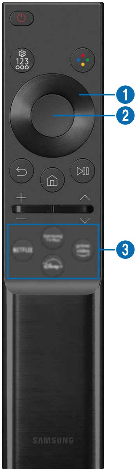 SAMSUNG TU50CU7025 - À propos de Télécommande (Série CU7/BEC) (sauf pour le modulo CU77**) - 1