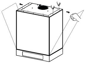 ROBLIN ICE CUBE MURALE 600 - Ampoules au néon de 16 W. - 1