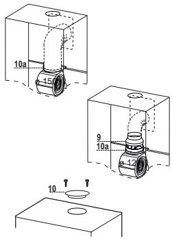 ROBLIN ICE CUBE MURALE 600 - SORTIE SUPÉRIEURE - 1