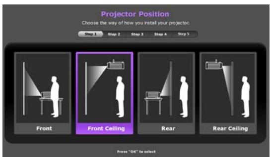 BENQ TK800M - Mise en marche du projecteur - 2