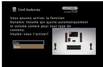 MARANTZ NR1504B - Activez audyssey dynamic volume®. - 1