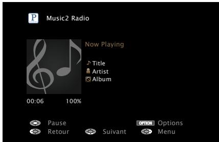 MARANTZ NR1504B - Écoute d'une station existante - 1